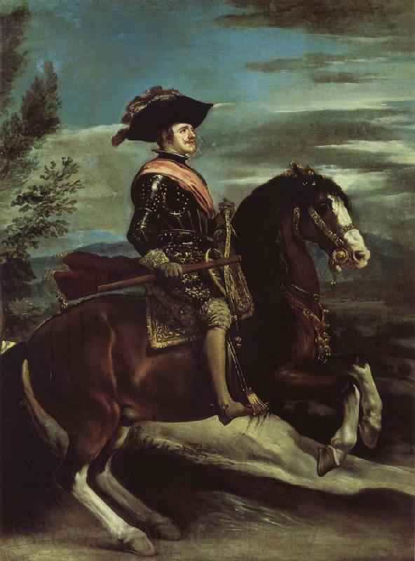 VELAZQUEZ, Diego Rodriguez de Silva y Horseman picture Philipps IV Germany oil painting art